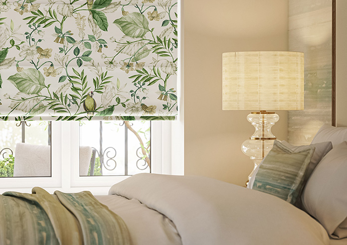 Iquitos, Lush Green - Twist&Fit Roman Blind - Image 5
